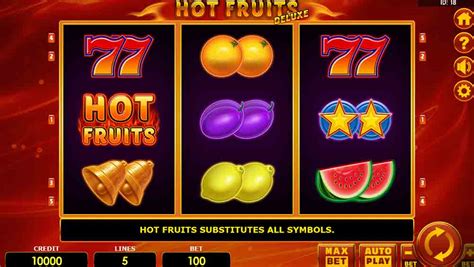 Hot Fruits Deluxe betsul